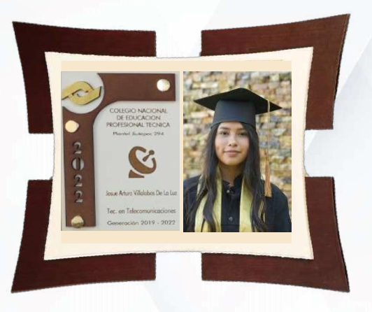 DIPLOMA Y FOTO INDIVIDUAL