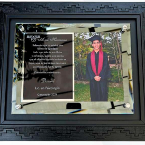 DIPLOMA Y FOTO INDIVIDUAL ESPEJO 2