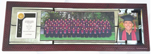 COLUMNAS CON ESPEJO CAFE