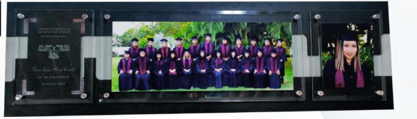 ATLANTIS CON GRABADO EN CRISTAL